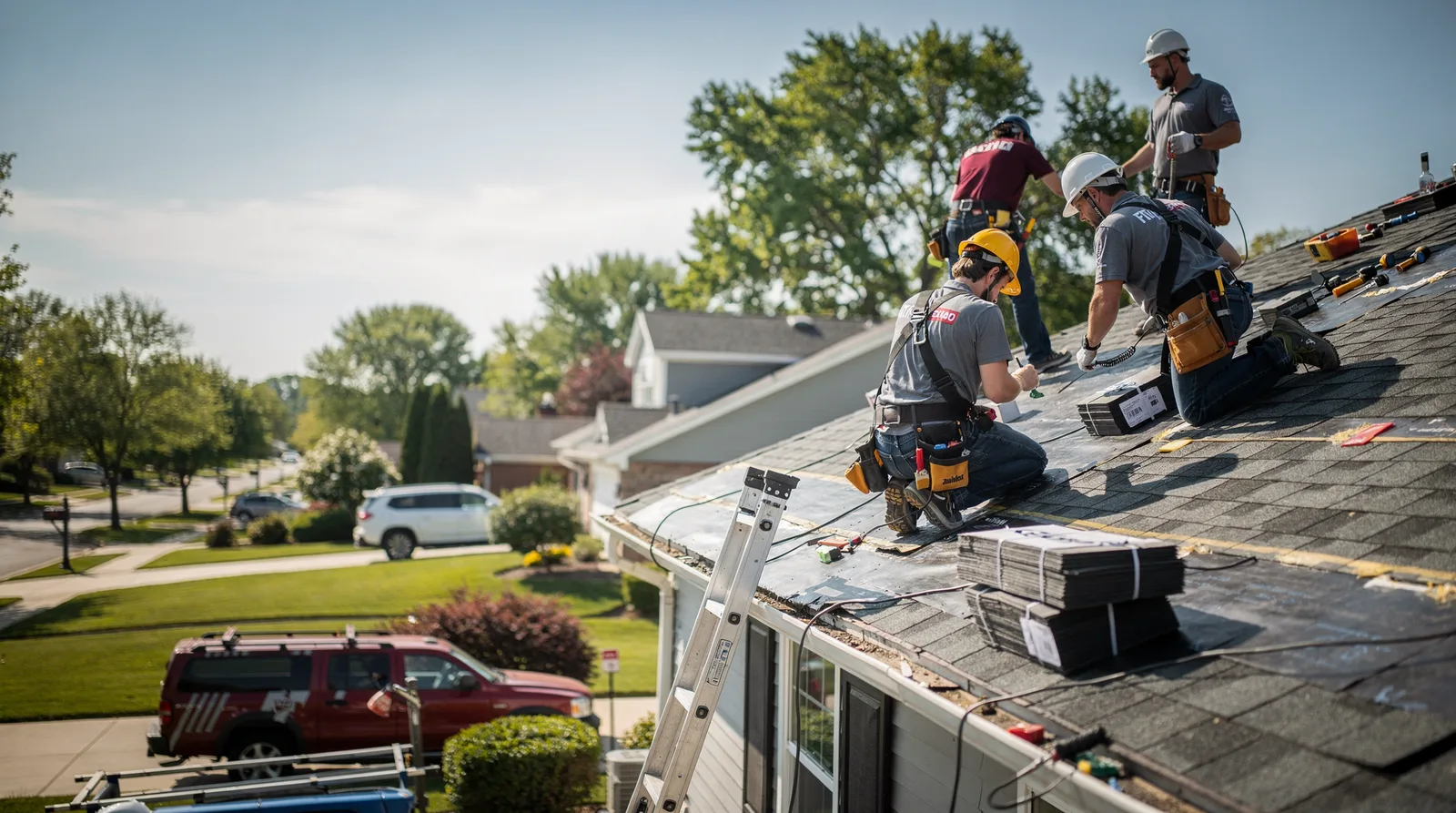 Roof Repair in Richmond, IL around you
